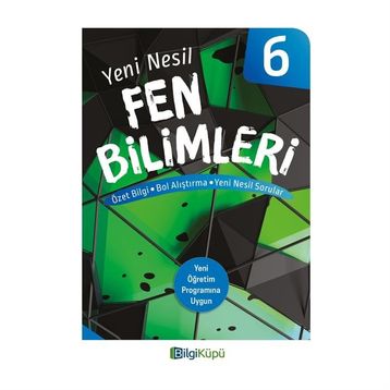 Bilgi Küpü Yayınları 6. Sınıf Fen Bilimleri Yeni Nesil Kitap