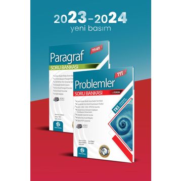Bilgi Sarmal TYT AYT Paragraf ve Problemler Soru Bankası 2 Kitap Set