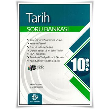 Bilgi Sarmal Yayınları 10.Sınıf Tarih Soru Bankası