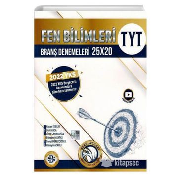 Bilgi Sarmal Yayınları 2022 TYT Fen Bilimleri 25x20 Branş Denemeleri