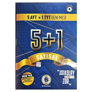Bilgi Sarmal Yayınları 2022 YKS TYT AYT Sayısal 5+1 Sarmal Deneme