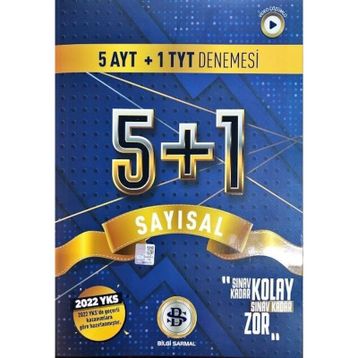 Bilgi Sarmal Yayınları 2022 YKS TYT AYT Sayısal 5+1 Sarmal Deneme