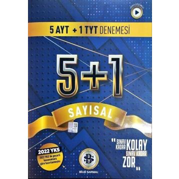 Bilgi Sarmal Yayınları 2022 YKS TYT AYT Sayısal 5+1 Sarmal Deneme