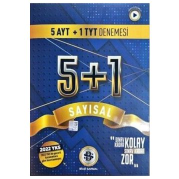 Bilgi Sarmal Yayınları 2022 YKS TYT AYT Sayısal 5+1 Sarmal Deneme
