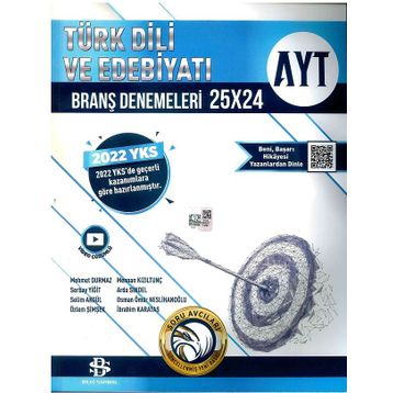 Bilgi Sarmal Yayınları AYT Türk Dili ve Edebiyatı 25 x 24 Denemeleri