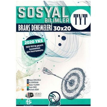 Bilgi Sarmal Yayınları TYT Sosyal Bilimler 30x20 Branş Denemeleri