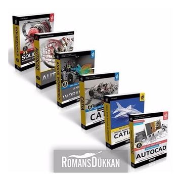 Bilgisayar Destekli Tasarım ve İmalat Seti 2-6 Kitap Takım - Kolektif
