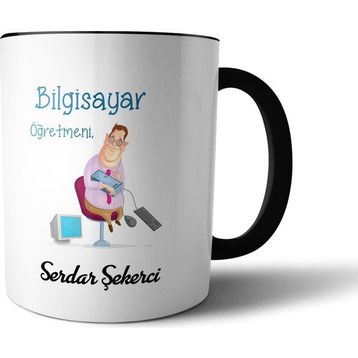 Bilgisayar Öğretmeni Kupa Bardak