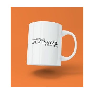 Bilgisayar Öğretmeni Kupa Bardak