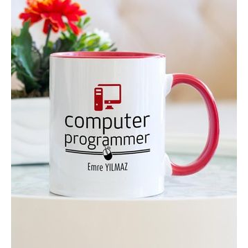 Bilgisayar Programcısı Kupa Bardak