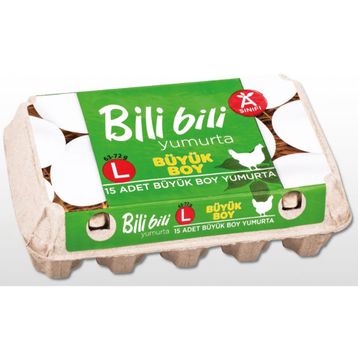 Bili Bili 15'li 63-72 gr Yumurta