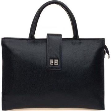 Bilik Deri BLM093045 Lacivert Rolax Deri Unisex Laptop ve Evrak Çantası