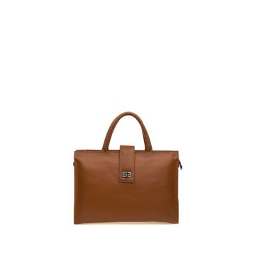 Bilik Deri BLM093045 Taba Rolax Deri Unisex Laptop ve Evrak Çantası