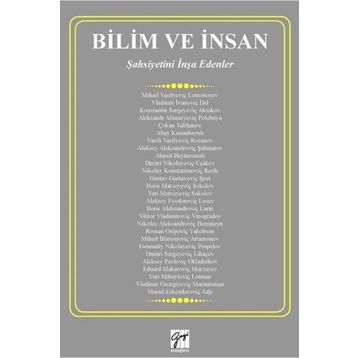 Bilim ve İnsan - Gazi Kitabevi