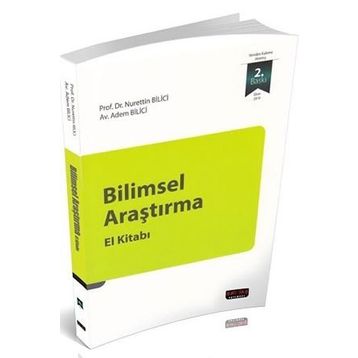 Bilimsel Araştırma El kitabı / Adnan Çelik