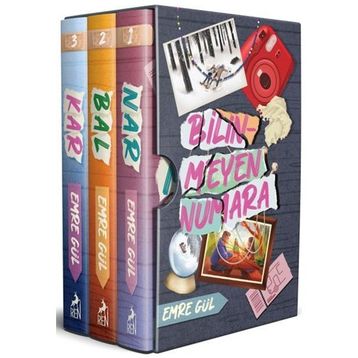 Bilinmeyen Numara Serisi: Nal - Bal - Kar - 3 Kitap Kutulu Set - Emre Gül