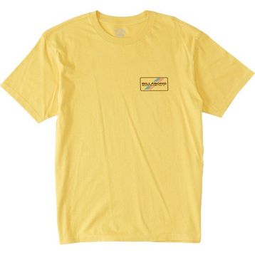 Billabong ABYZT01700 Walled Sarı Erkek T-shirt