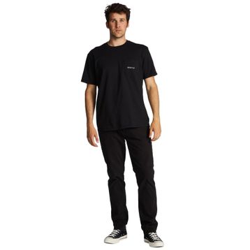 Billabong ABYZT01716 Troppo Pocket Siyah Erkek T-shirt