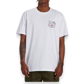 Billabong ABYZT02273 Worded Tees Beyaz Erkek T-shirt