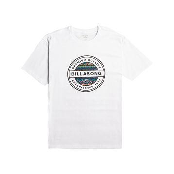 Billabong EBYZT00295 Beyaz Rotor Fill SS Erkek T-shirt