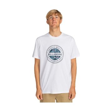 Billabong EBYZT00295 Beyaz Rotor Fill SS Erkek T-shirt