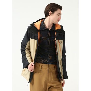Billabong F6JM20 Gri Kapüşonlu Erkek Kayak Montu