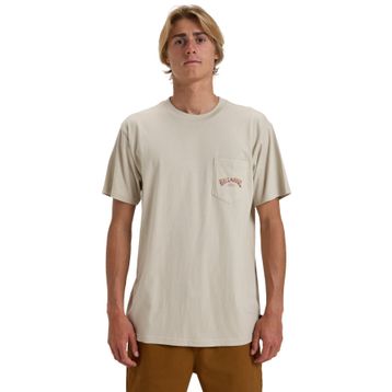 Billabong Stacked Arch PKT Kısa Kol Pembe Erkek T-shirt