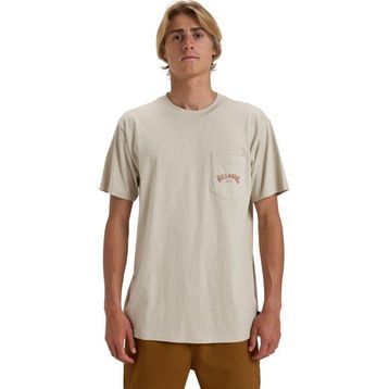 Billabong Stacked Arch PKT Kısa Kol Pembe Erkek T-shirt