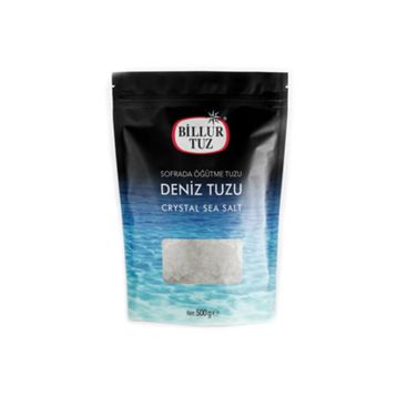 Billur 500 gr Sofrada Öğütme Deniz Tuzu poşet