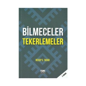 Bilmeceler Tekerlemeler - Recep S. Tatar