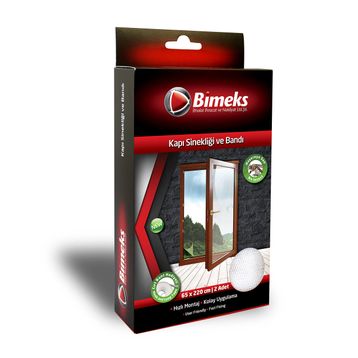 Bimeks Beyaz 65x220 cm Kapı Sinekliği