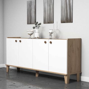 Bimossa H3020 Sümer Sepet/Beyaz Konsol