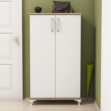 Bimossa R7030 Ceviz Beyaz 120 cm Ayakkabılık