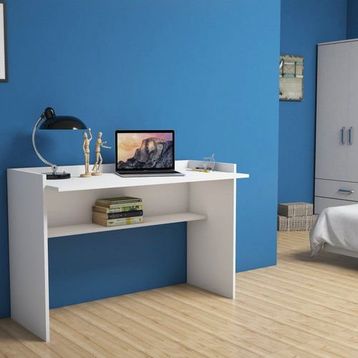 Bimossa S6040 Nazende Beyaz Çalışma Masası