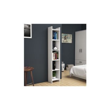 Bimossa W1040 Hüma 28.6 cm Beyaz Kitaplık