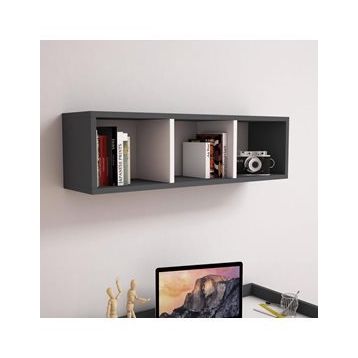 Bimossa X1030 Ceviz Reyhan Modern Duvar Rafı
