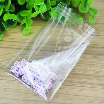 Bimotif 1000 Adet 5x10 cm Bantlı Şeffaf Poşet