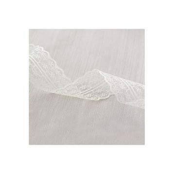Bimotif 4.5 cm 5 m Beyaz Dantel Şerit