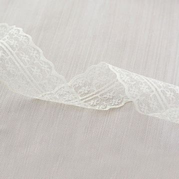 Bimotif 4.5 cm 5 m Beyaz Dantel Şerit