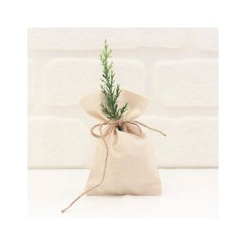 Bimotif Düz Krem Ham 10x15 cm 100 Adet Bez Kese