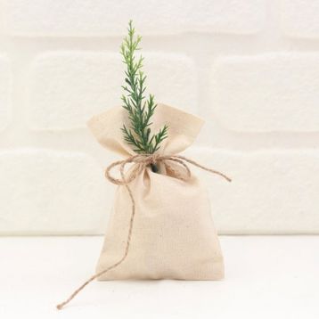 Bimotif Düz Krem Ham 10x15 cm 100 Adet Bez Kese
