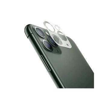 Binano iPhone 11 Pro 11 Pro Max 3D Pro Gümüş Kamera Koruyucu