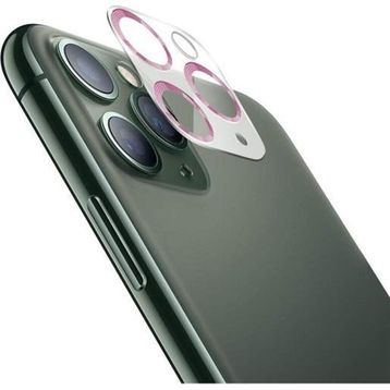 Binano iPhone 11 Pro 11 Pro Max 3D Pro Pembe Kamera Koruyucu