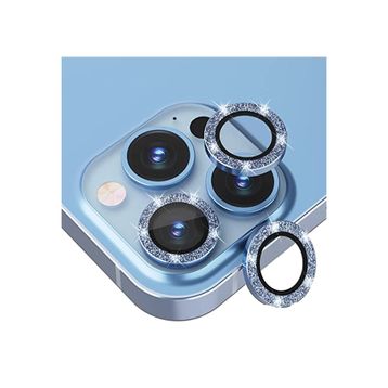 Binano iPhone 11 Pro Diamond Mavi Kamera Koruyucu