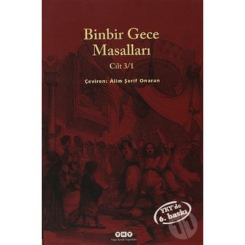BINBIR GECE MASALLARI CILT 3/1 - ANONIM