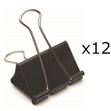 Binder Clips 25 mm 12'li Kutu Metal Kıskaç
