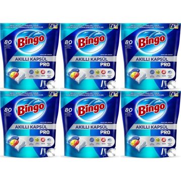 Bingo 480 Tablet Akıllı Kapsül Pro Bulaşık Makinesi Deterjanı
