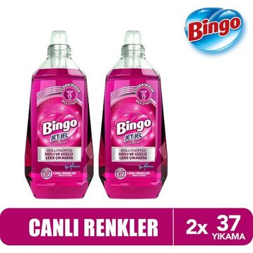 Bingo Jet Jel Canlı Renkler 1480 ml Sıvı Deterjan