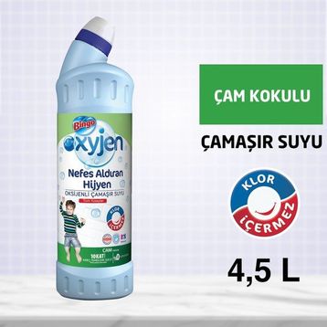 Bingo Oksijenlı Ferahlatan Hijyen 750 ml Çamaşır Suyu