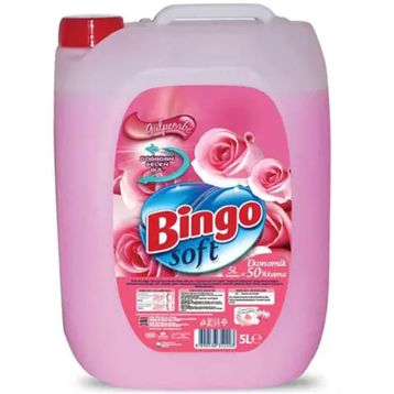 Bingo Soft Gülpembe 5 lt Çamaşır Yumuşatıcısı